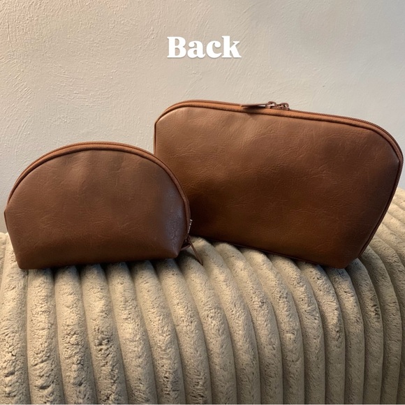 BEIS The Cosmetic Pouch Set in Maple - Picture 4 of 6